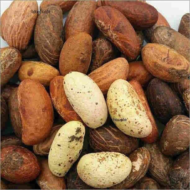 Bitter Colas - kola nud - petit Colas - Colas amér africain
- Noix de petit colas fraîches -Noix de kola naturelles d’Afrique