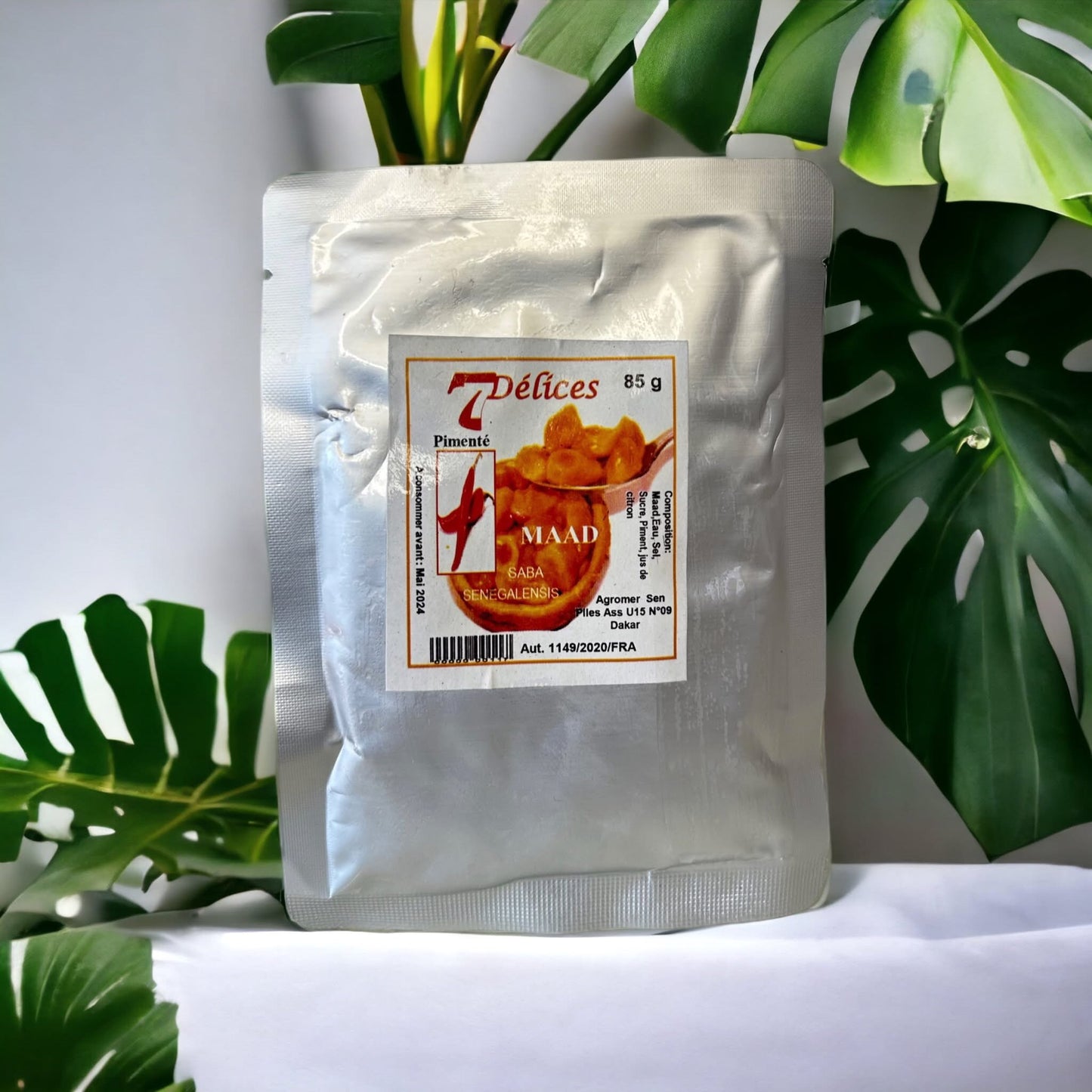 Madd en sachet 85 (Saba senegalensis) | confiture de madd sucré et pimenté