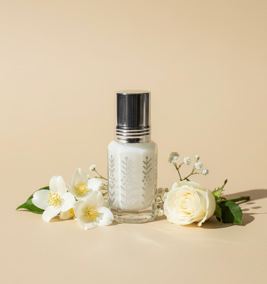 Musc Al Tahara venant des émirats, huile de musc blanc pure, huile de parfum épaisse haute qualité
