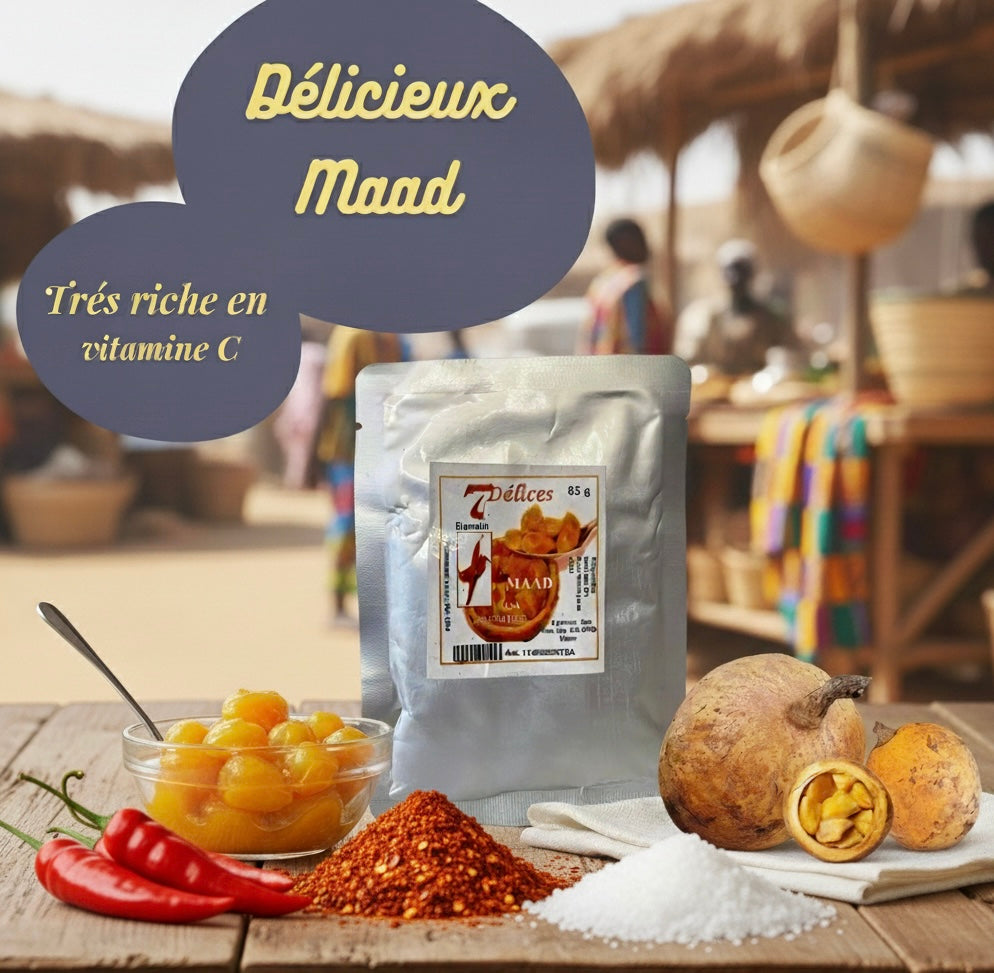 Madd en sachet 85 (Saba senegalensis) | confiture de madd sucré et pimenté