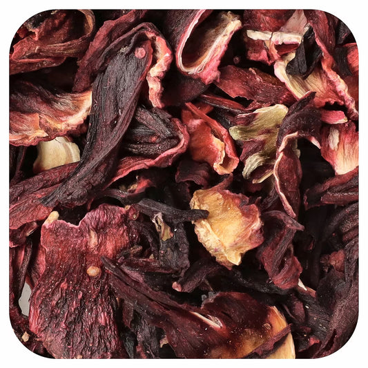 Bissap Rouge 100% biologique - fleurs d’hibiscus - feuille de bissap séchée biologique - Sans OMG sans gluten- produit du Sénégal 200g