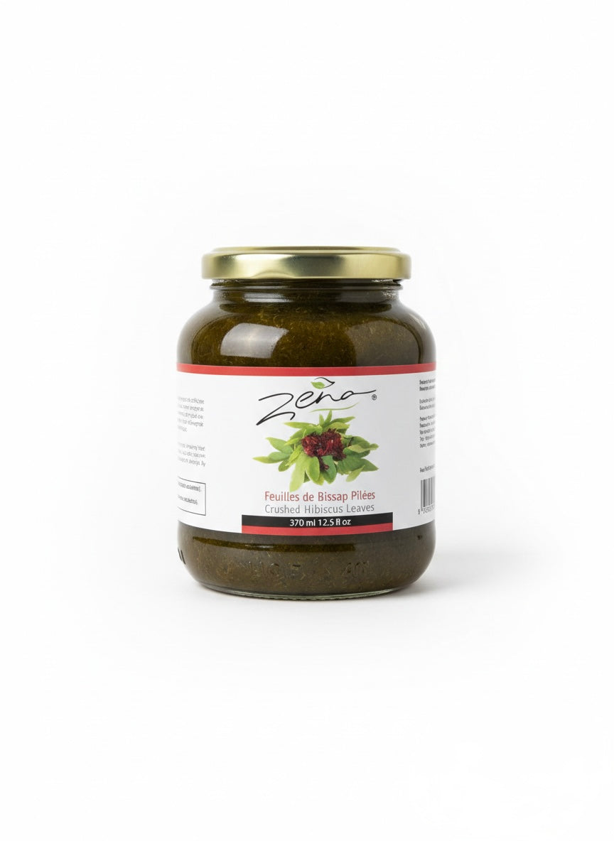 Feuilles de Bissap Pilées Zena (370ml)-  Bissap Beuguetch en conserve