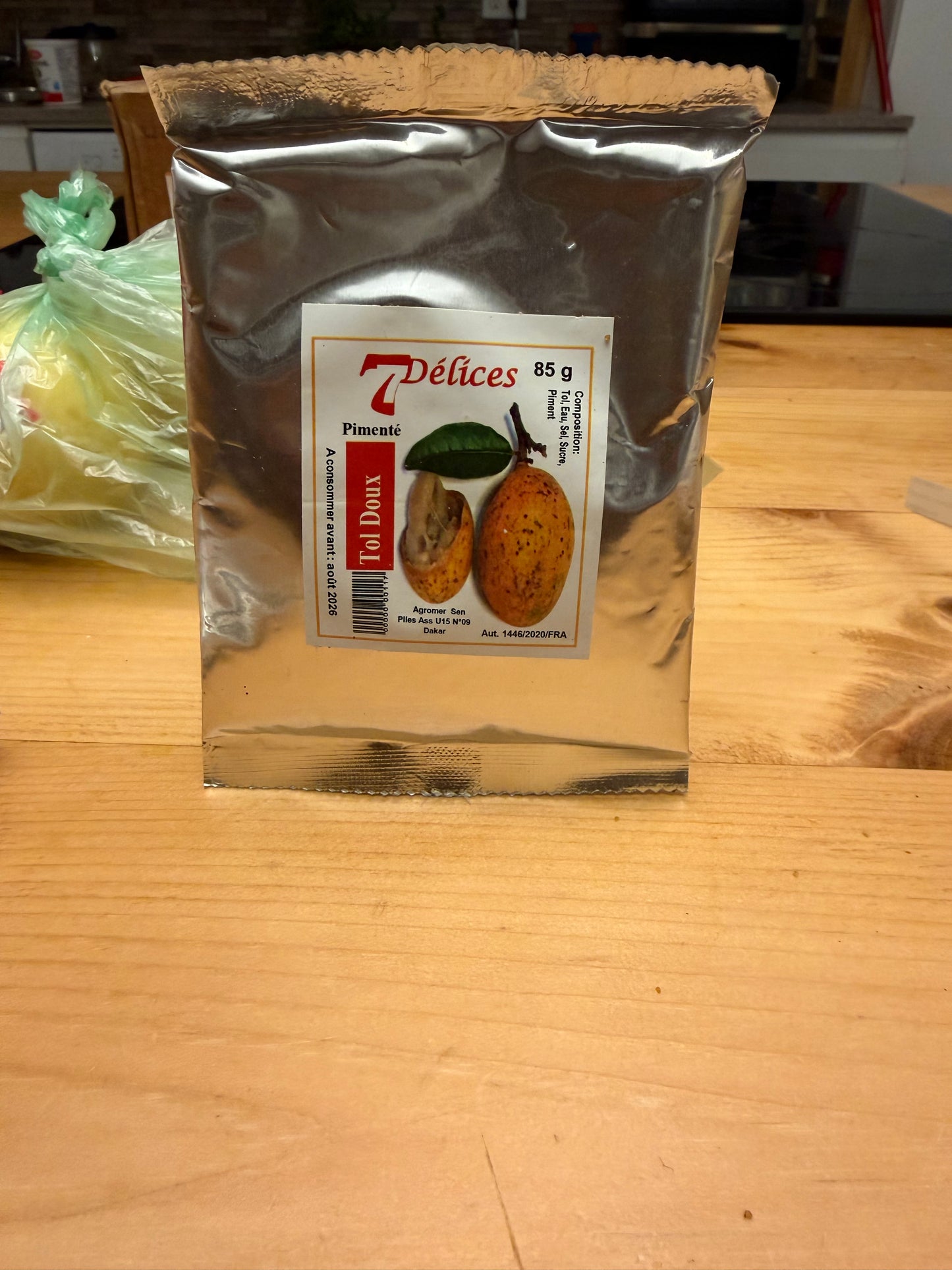 Toll en sachet 85 | confiture de toll sucré et pimenté