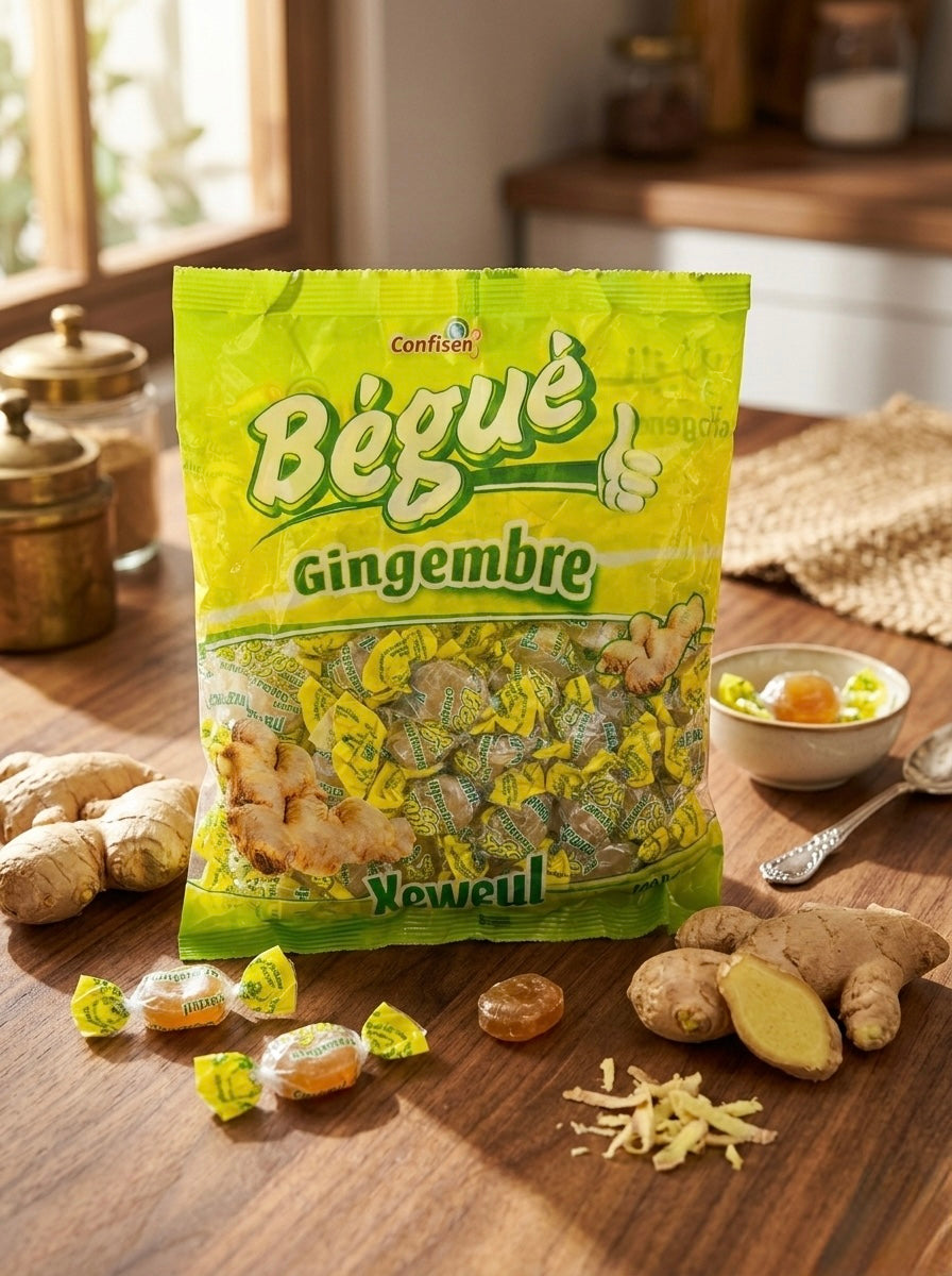 Tangal Bégué Gingembre- Bonbon gingembre Senegalais - Tangal Balla Gaye