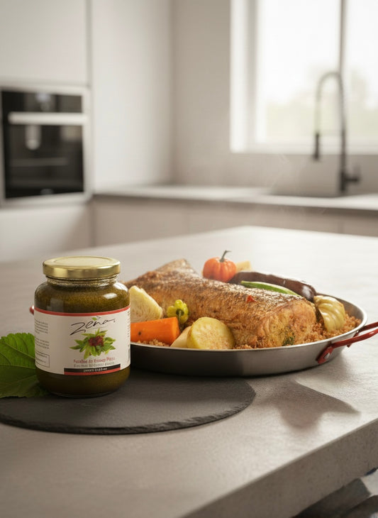 Feuilles de Bissap Pilées Zena (370ml)-  Bissap Beuguetch en conserve