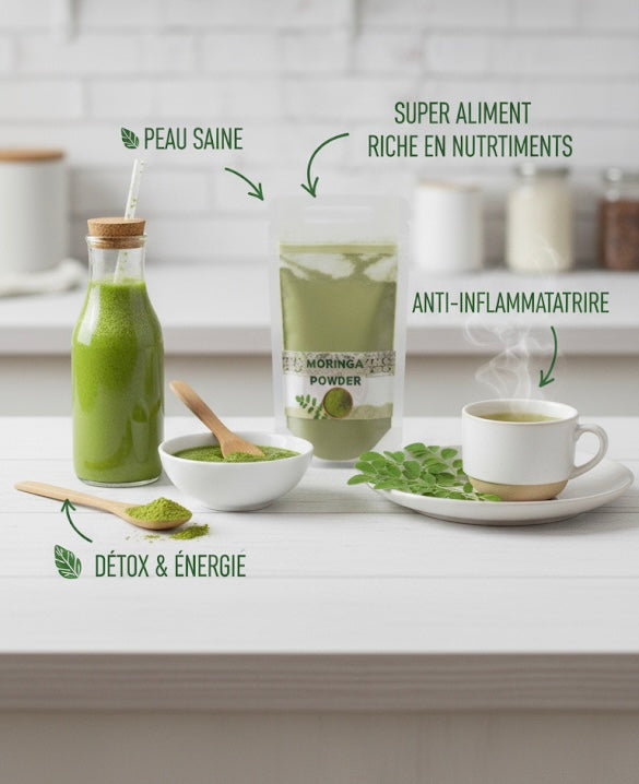 Poudre de Moringa - Moringa en poudre - superaliment - sans OMG| Origine Senegal